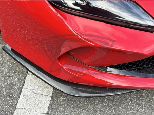 Ferrari F8 Carbon Fiber Front Lateral Spoiler Kit